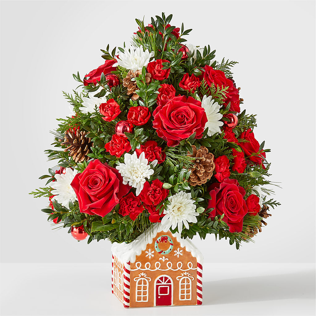 Spiced Gingerbread Tree – Flowers From The Heart Auburn, Auburn MI
