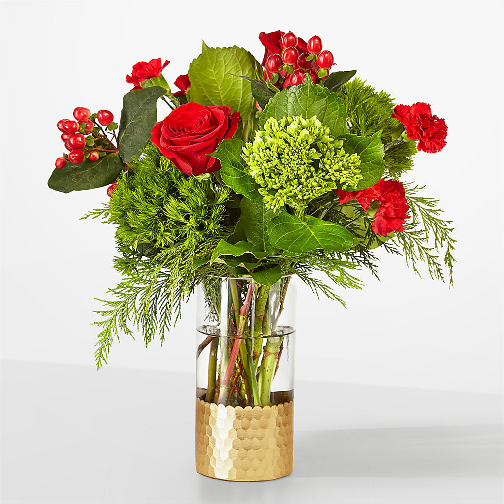 Plaid Throw Bouquet – Flowers From The Heart Auburn, Auburn MI