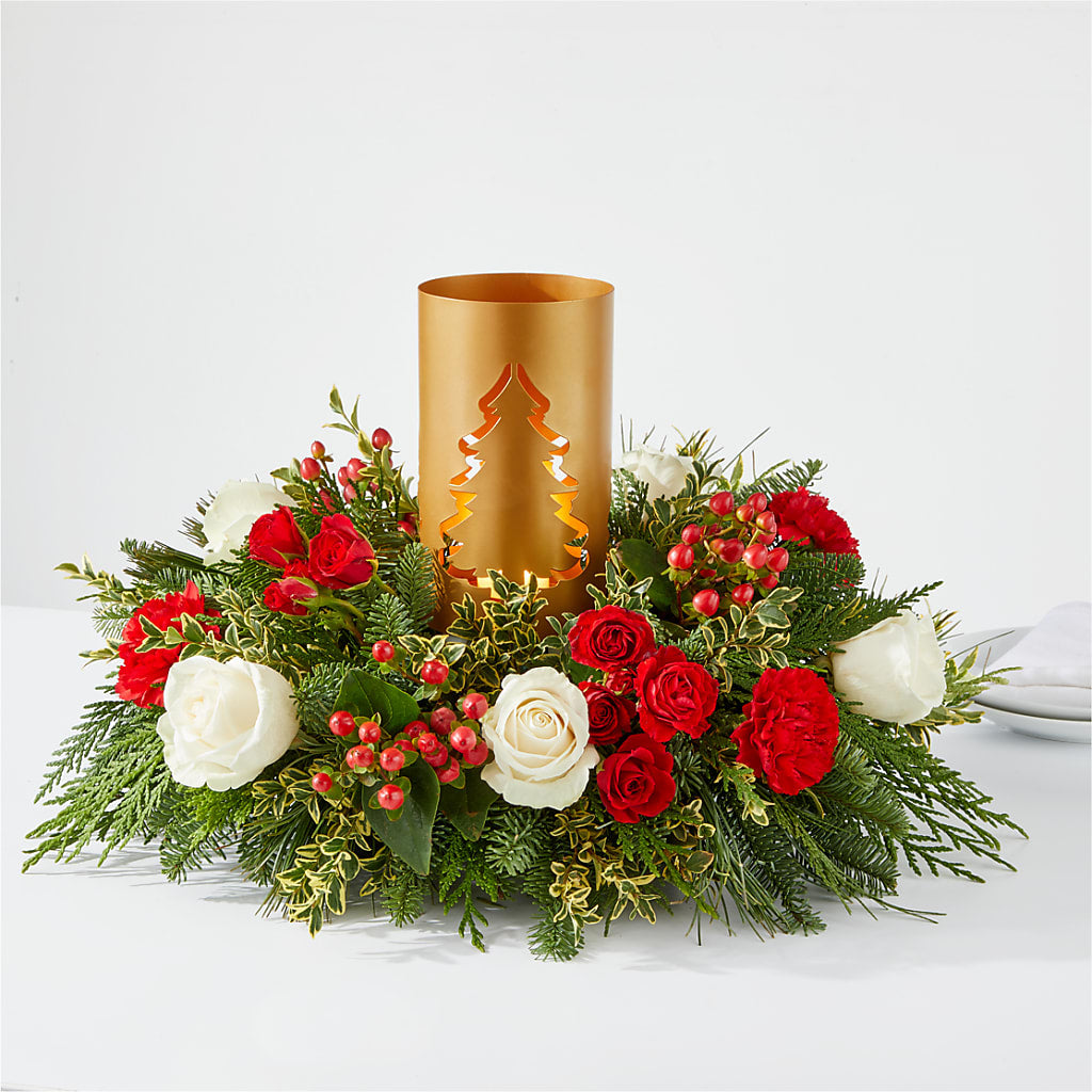 December Dreams Centerpiece – Flowers From The Heart Auburn, Auburn MI