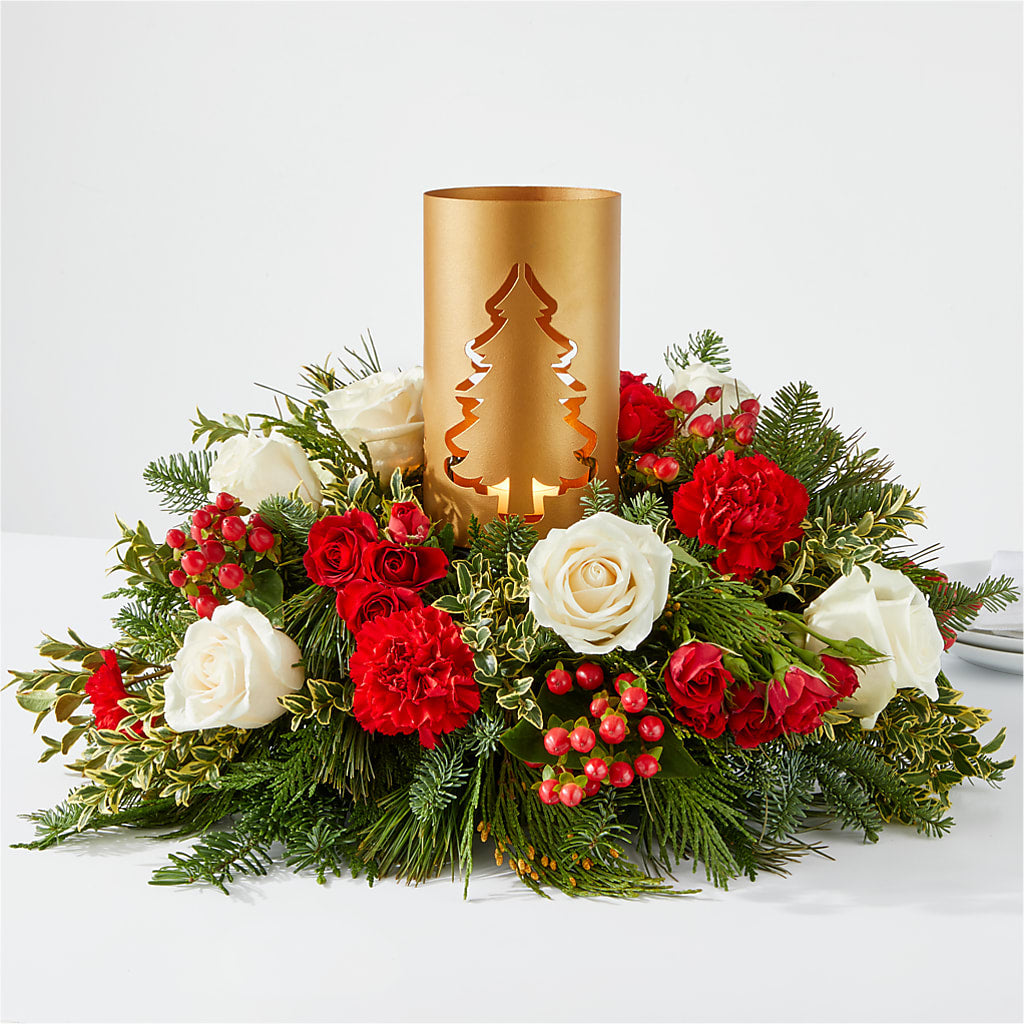 December Dreams Centerpiece – Flowers From The Heart Auburn, Auburn MI
