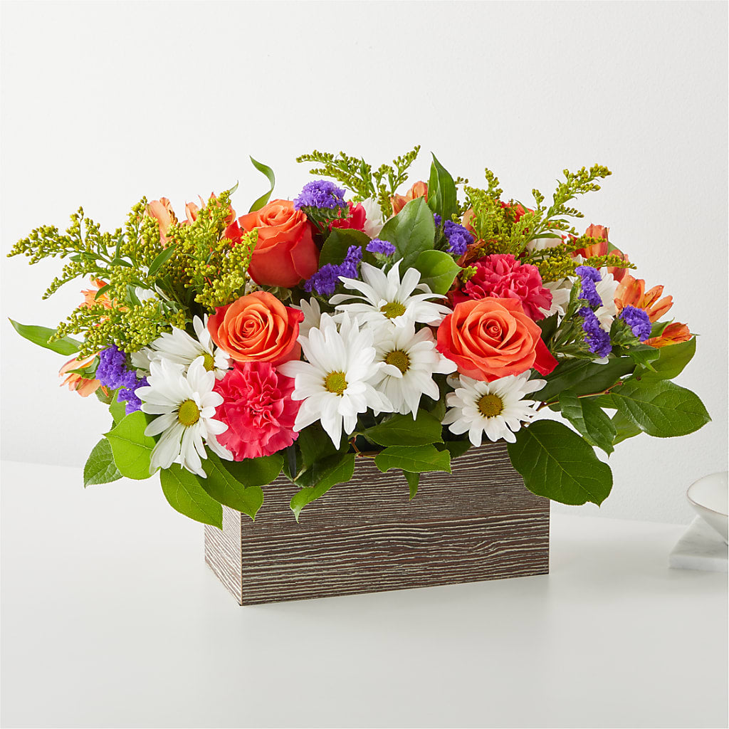 Oopsie Daisy Box Bouquet – Flowers From The Heart Auburn, Auburn MI
