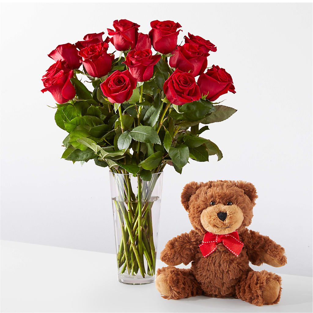 Romantic Long Stem Red Rose Bouquet Bundles – Flowers From The Heart Auburn, Auburn MI
