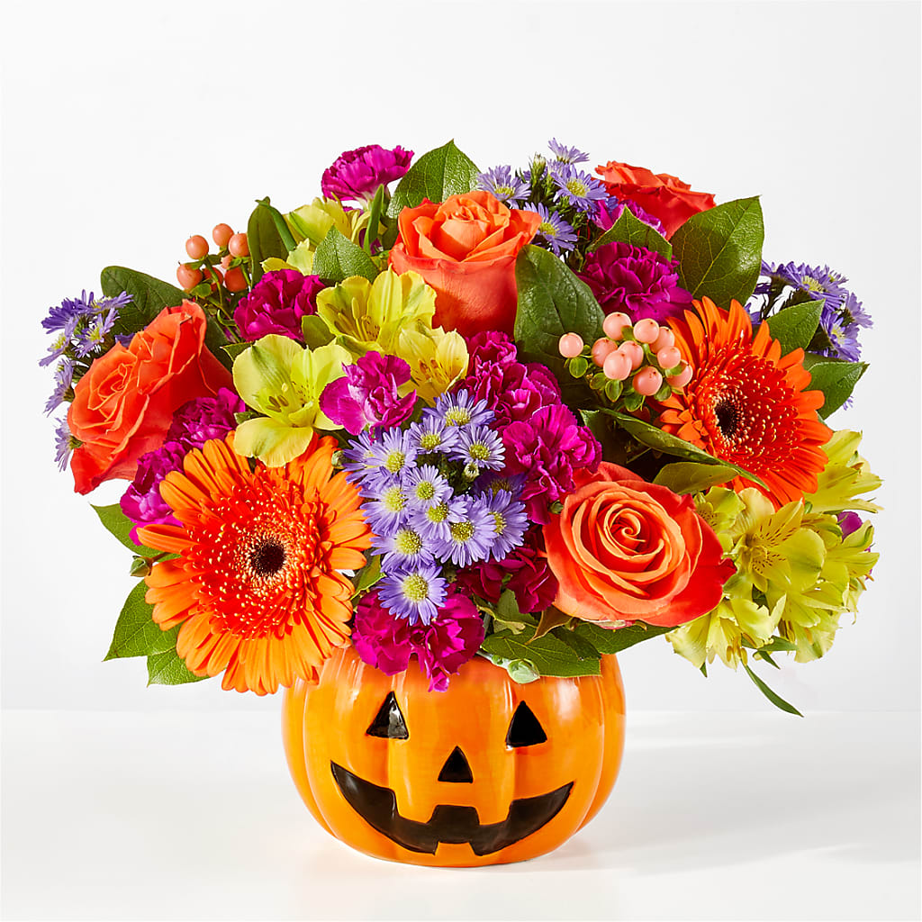 Tricks & Treats Pumpkin – Flowers From The Heart Auburn, Auburn MI