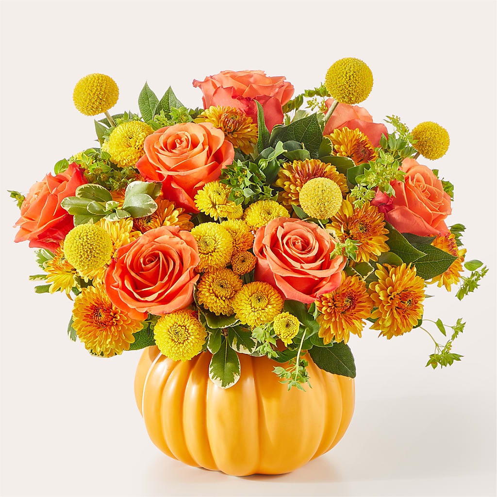 Gourdgeous Pumpkin – Flowers From The Heart Auburn, Auburn MI