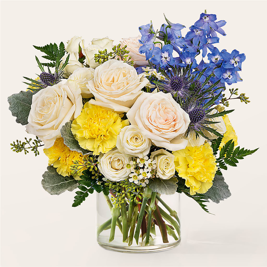 Lemon Sorbet Bouquet – Flowers From The Heart Auburn, Auburn MI