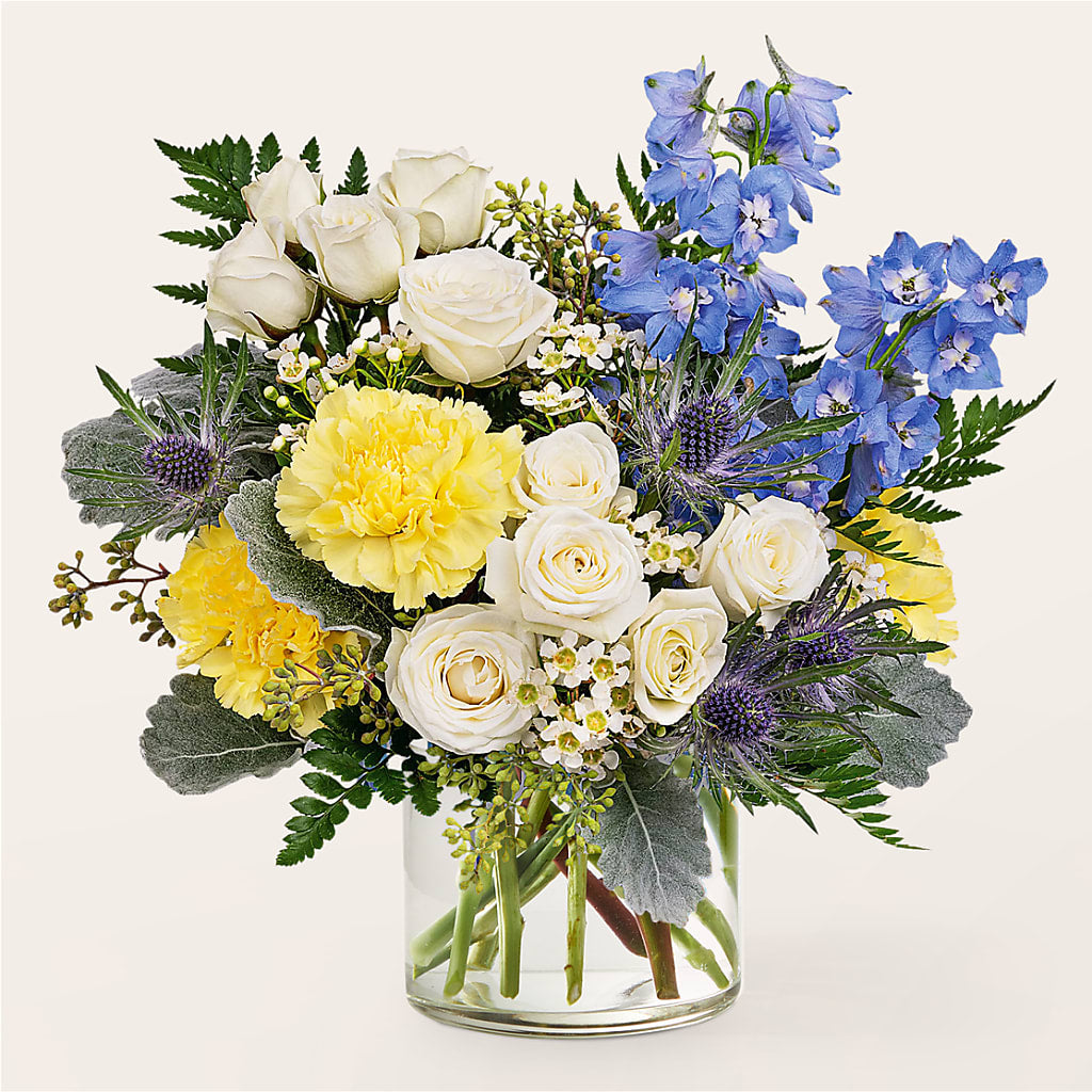 Lemon Sorbet Bouquet – Flowers From The Heart Auburn, Auburn MI