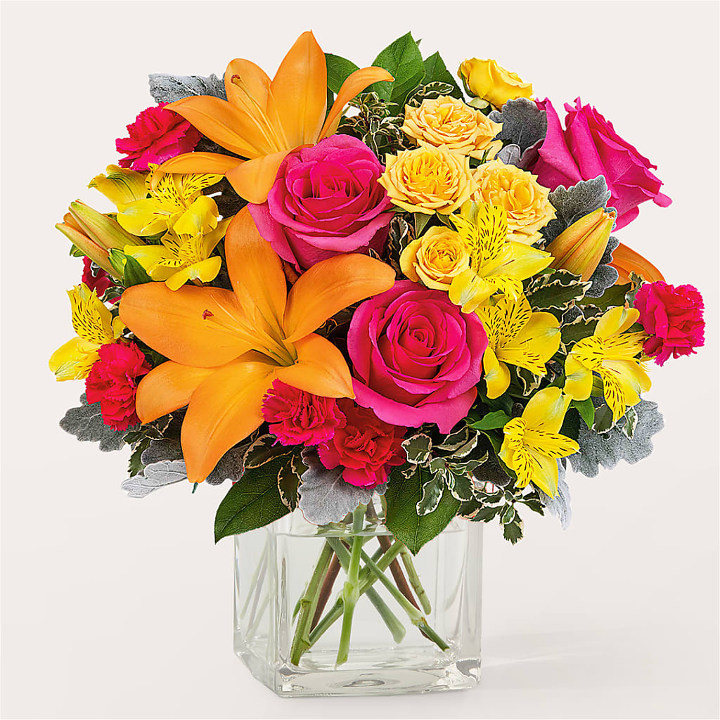 To the Tropics Bouquet – Flowers From The Heart Auburn, Auburn MI