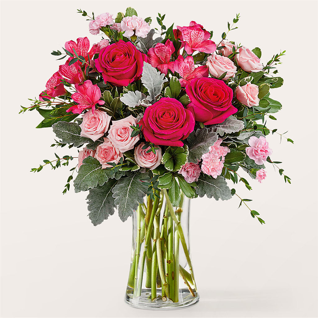 Tickled Pink Bouquet – Flowers From The Heart Auburn, Auburn MI