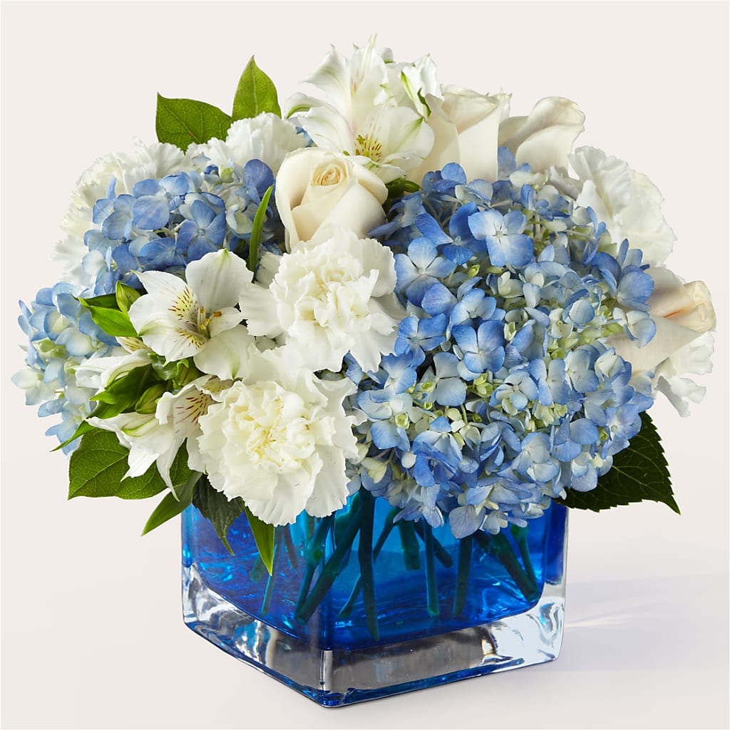Soothing Waters Bouquet – Flowers From The Heart Auburn, Auburn MI