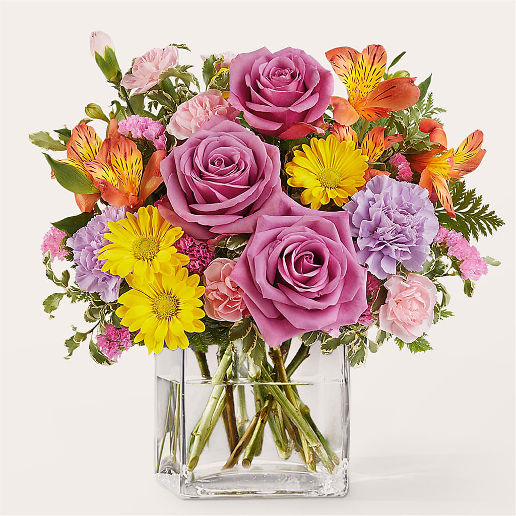 Shades of Happiness Bouquet – Flowers From The Heart Auburn, Auburn MI