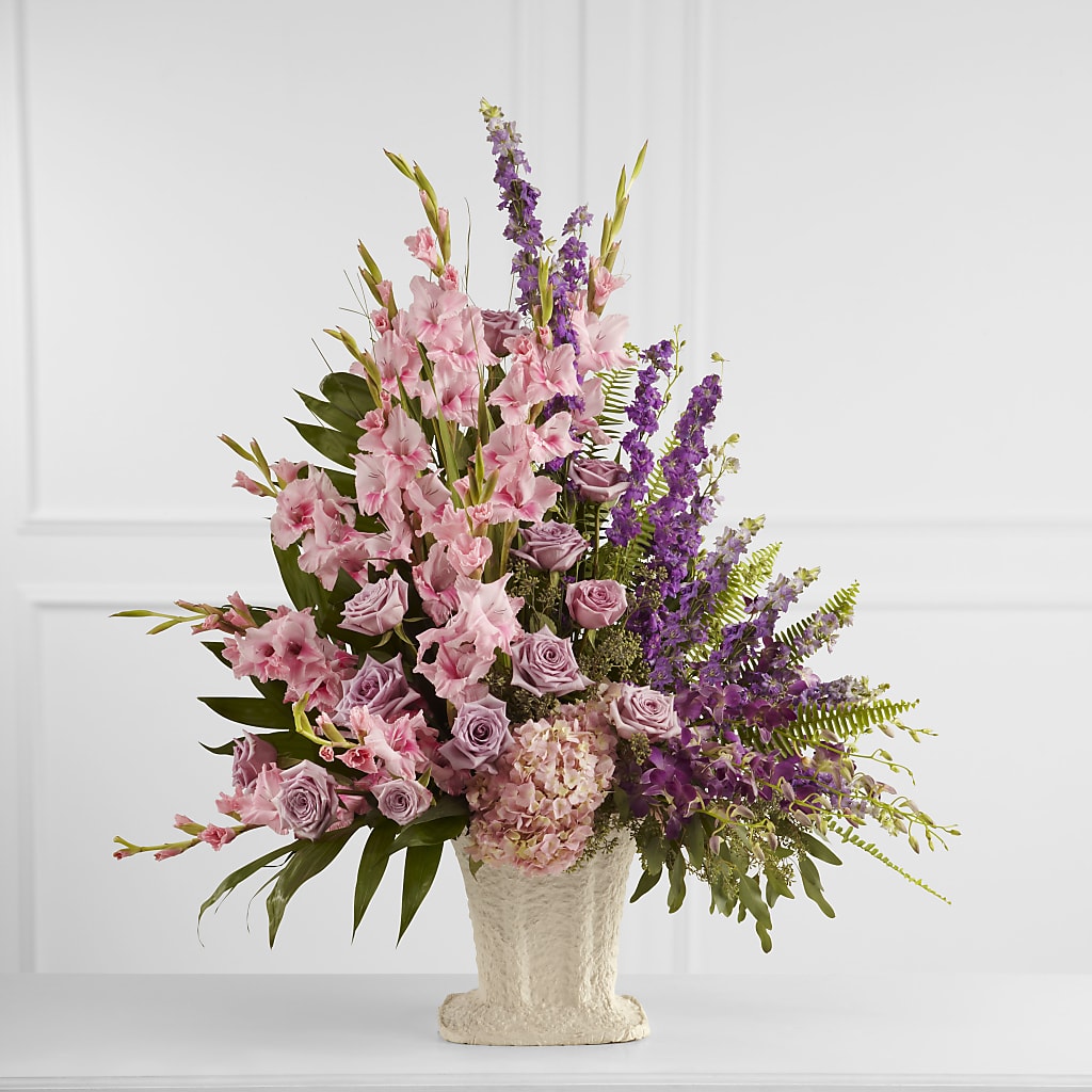 Flowing Garden Arrangement – Flowers From The Heart Auburn, Auburn MI