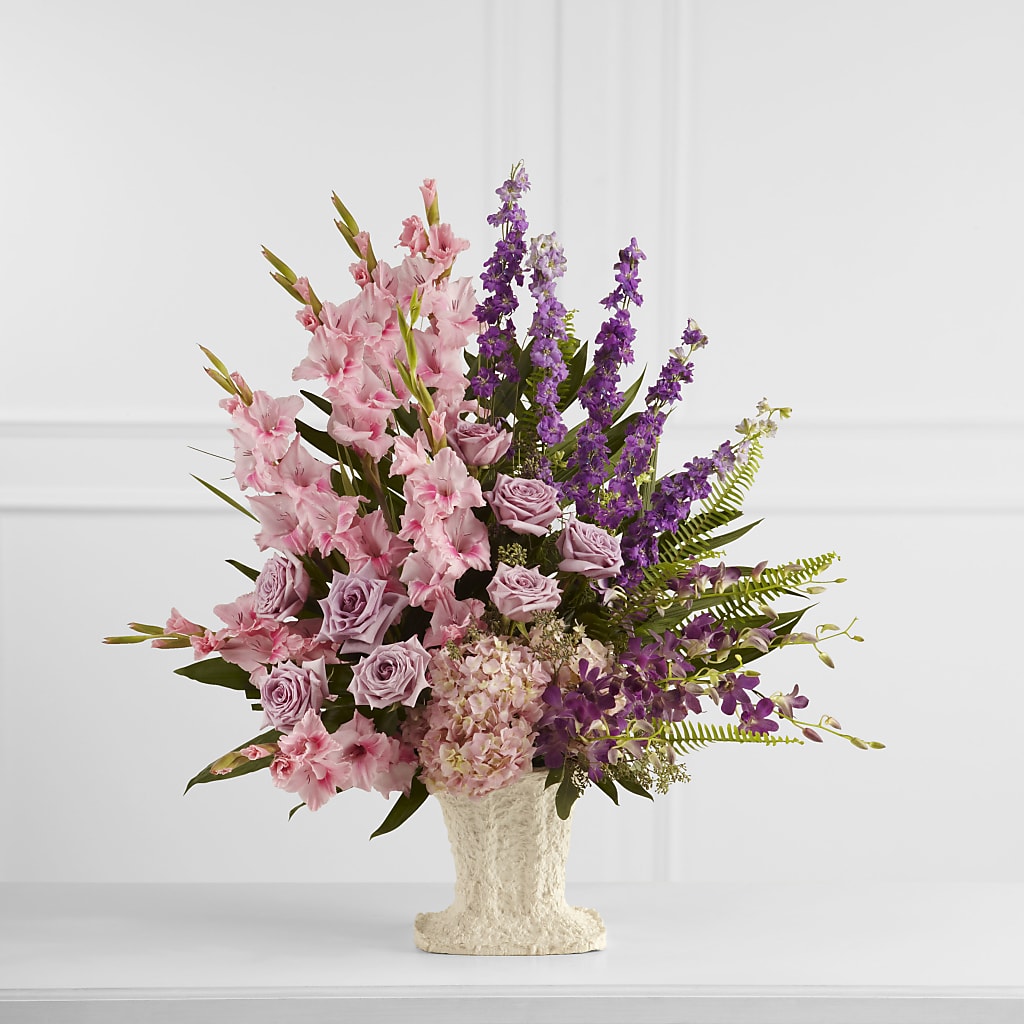 Flowing Garden Arrangement – Flowers From The Heart Auburn, Auburn MI