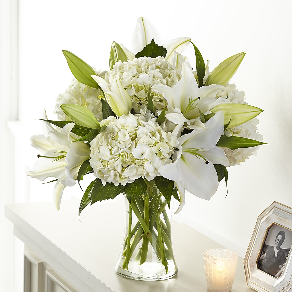 Compassionate Lily Bouquet – Flowers From The Heart Auburn, Auburn MI