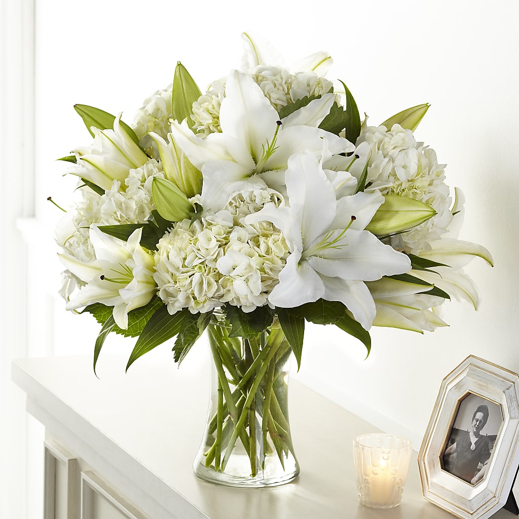 Compassionate Lily Bouquet – Flowers From The Heart Auburn, Auburn MI