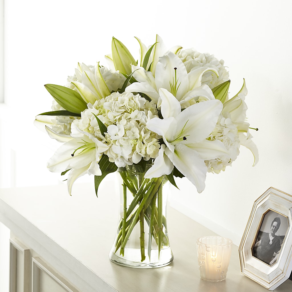 Compassionate Lily Bouquet – Flowers From The Heart Auburn, Auburn MI