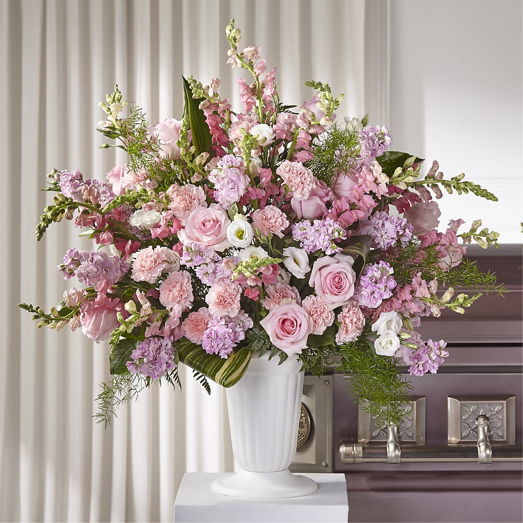 Divine Comfort Arrangement – Flowers From The Heart Auburn, Auburn MI