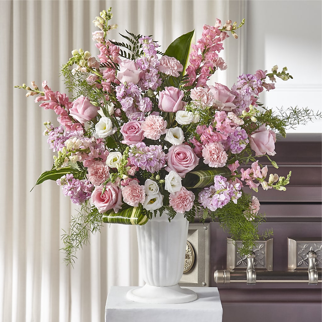 Divine Comfort Arrangement – Flowers From The Heart Auburn, Auburn MI