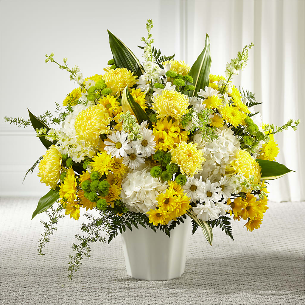 Unity & Grace Floor Basket – Flowers From The Heart Auburn, Auburn MI