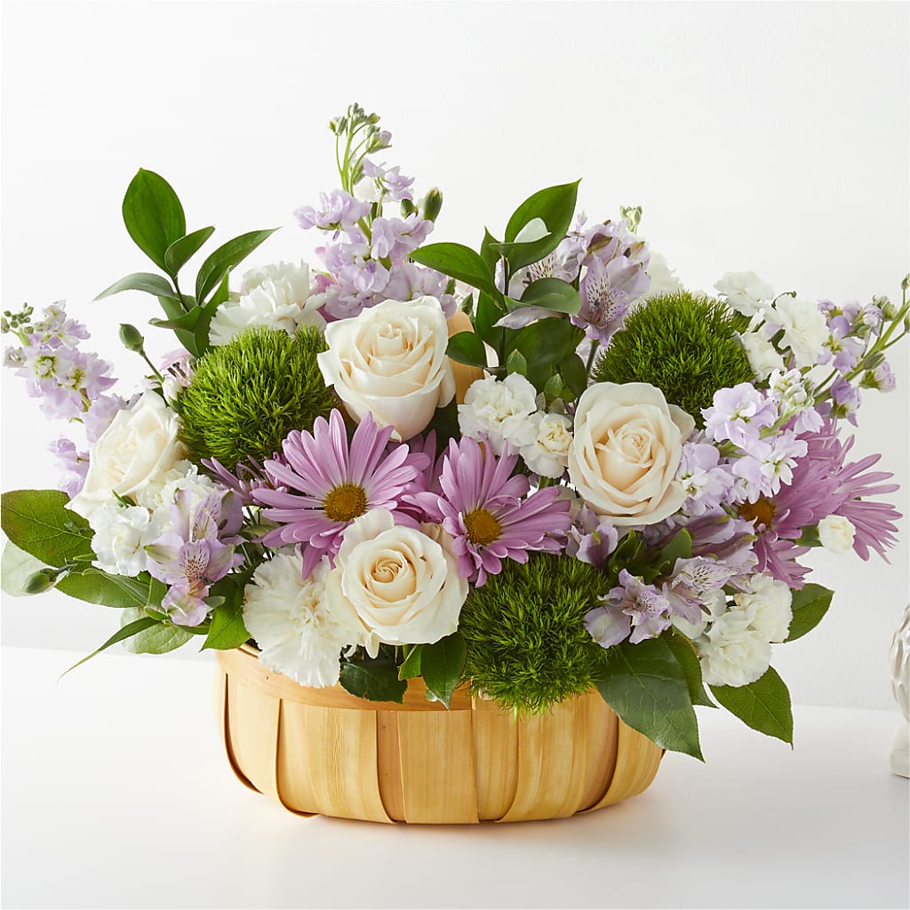 Peace & Love Basket – Flowers From The Heart Auburn, Auburn MI