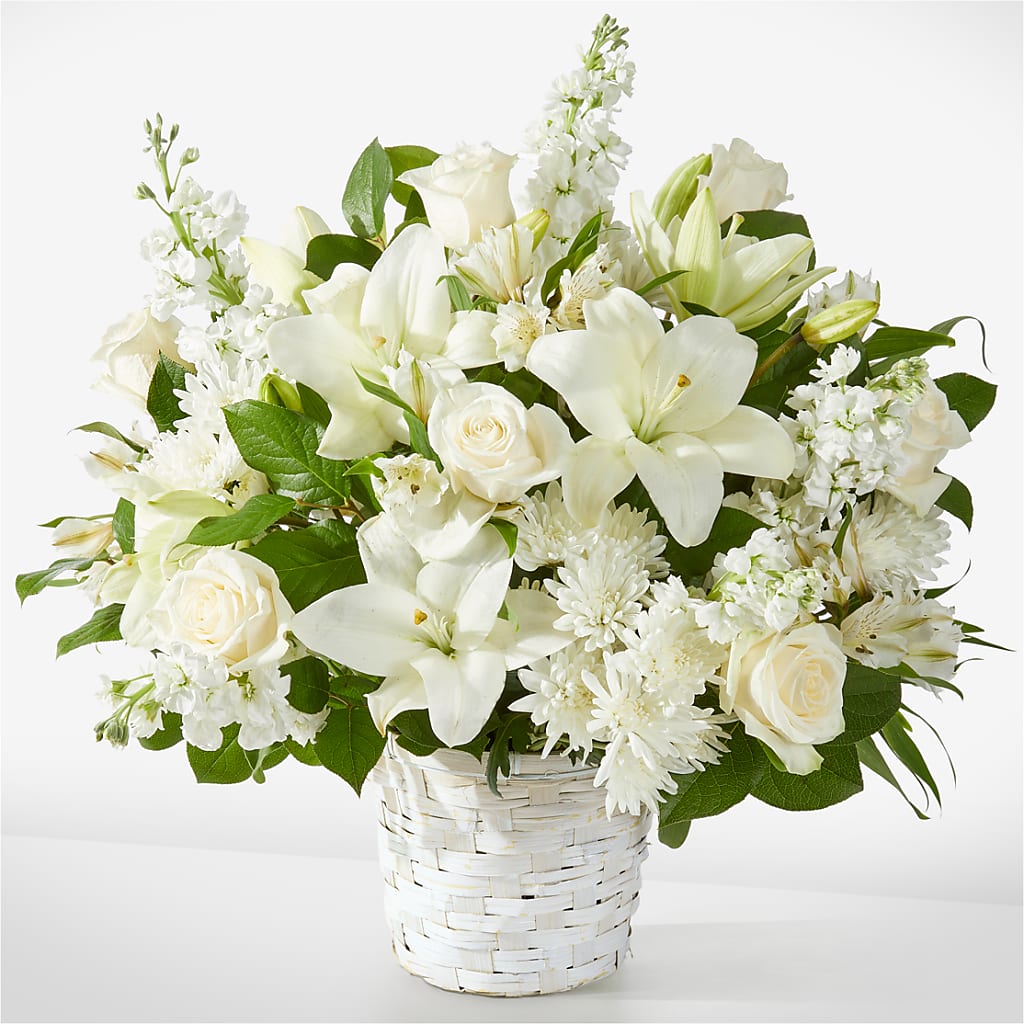 Peaceful Reflections Arrangement – Flowers From The Heart Auburn, Auburn MI