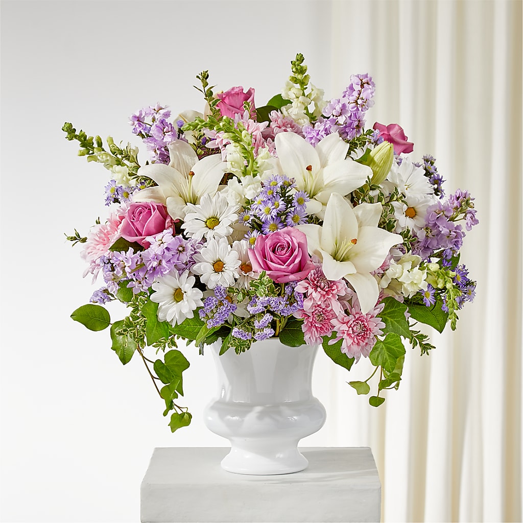 Remarkable Life Urn Arrangement – Flowers From The Heart Auburn, Auburn MI
