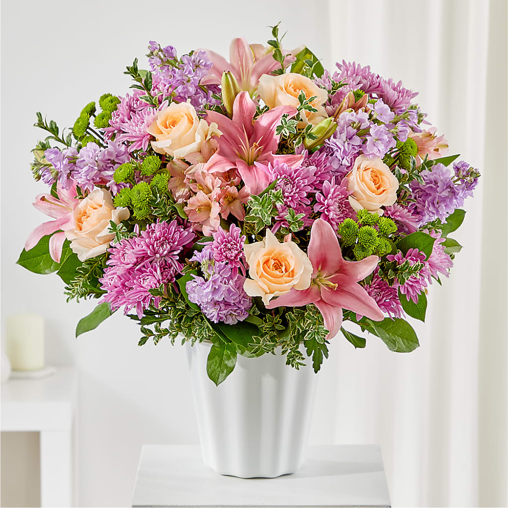 Supportive Embrace Tabletop Basket – Flowers From The Heart Auburn, Auburn MI