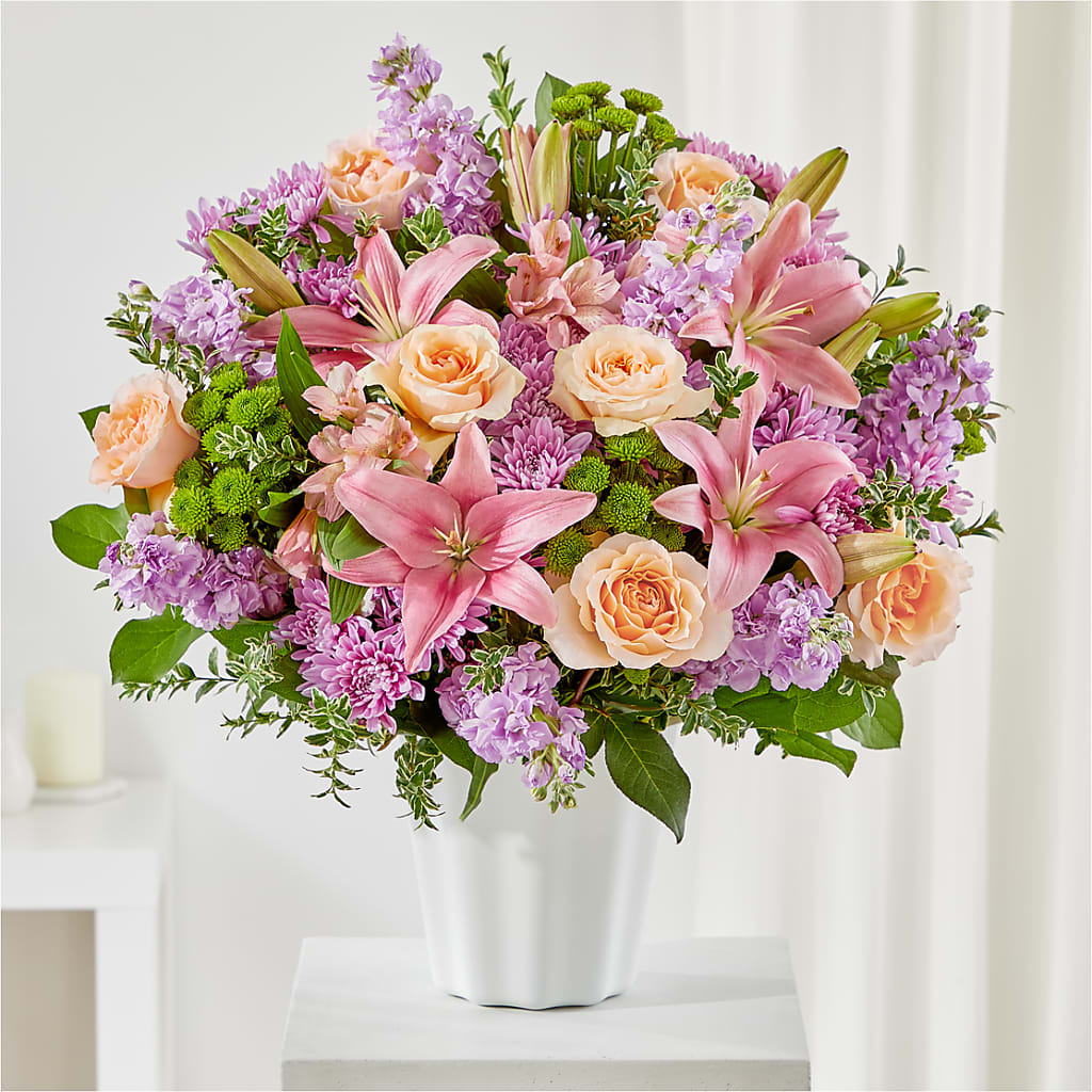 Supportive Embrace Tabletop Basket – Flowers From The Heart Auburn, Auburn MI