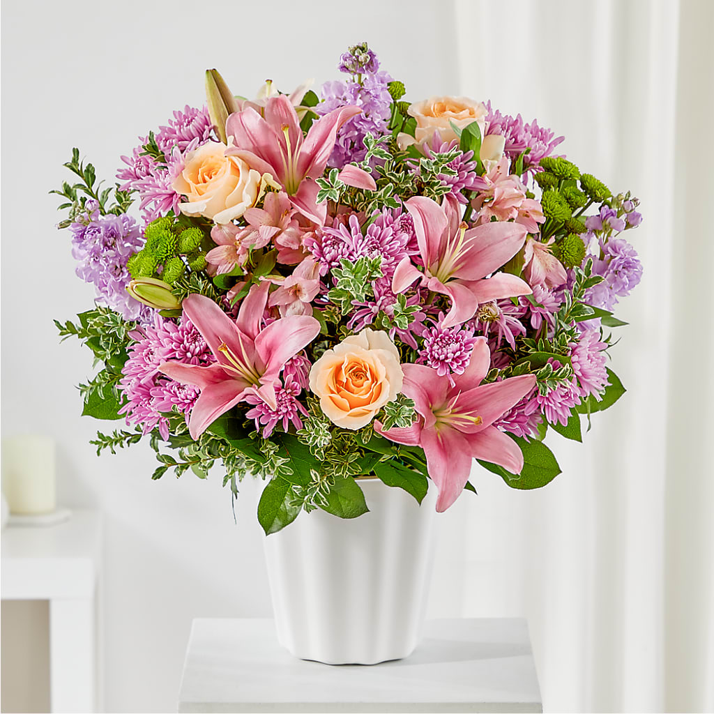 Supportive Embrace Tabletop Basket – Flowers From The Heart Auburn, Auburn MI