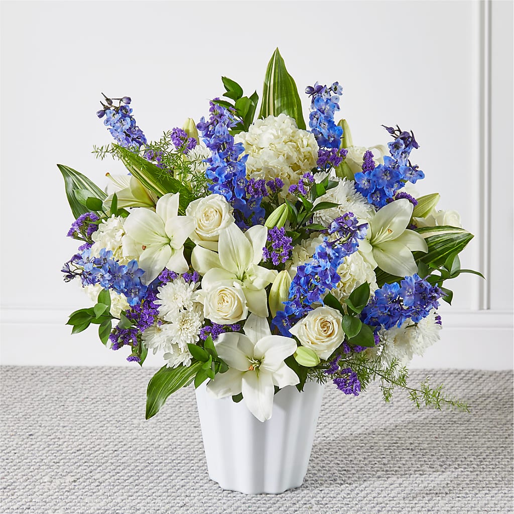 Take Comfort Floor Basket – Flowers From The Heart Auburn, Auburn MI