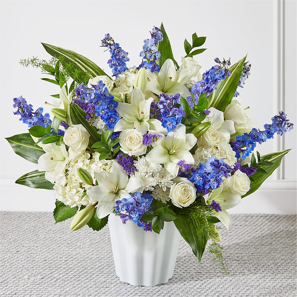 Take Comfort Floor Basket – Flowers From The Heart Auburn, Auburn MI