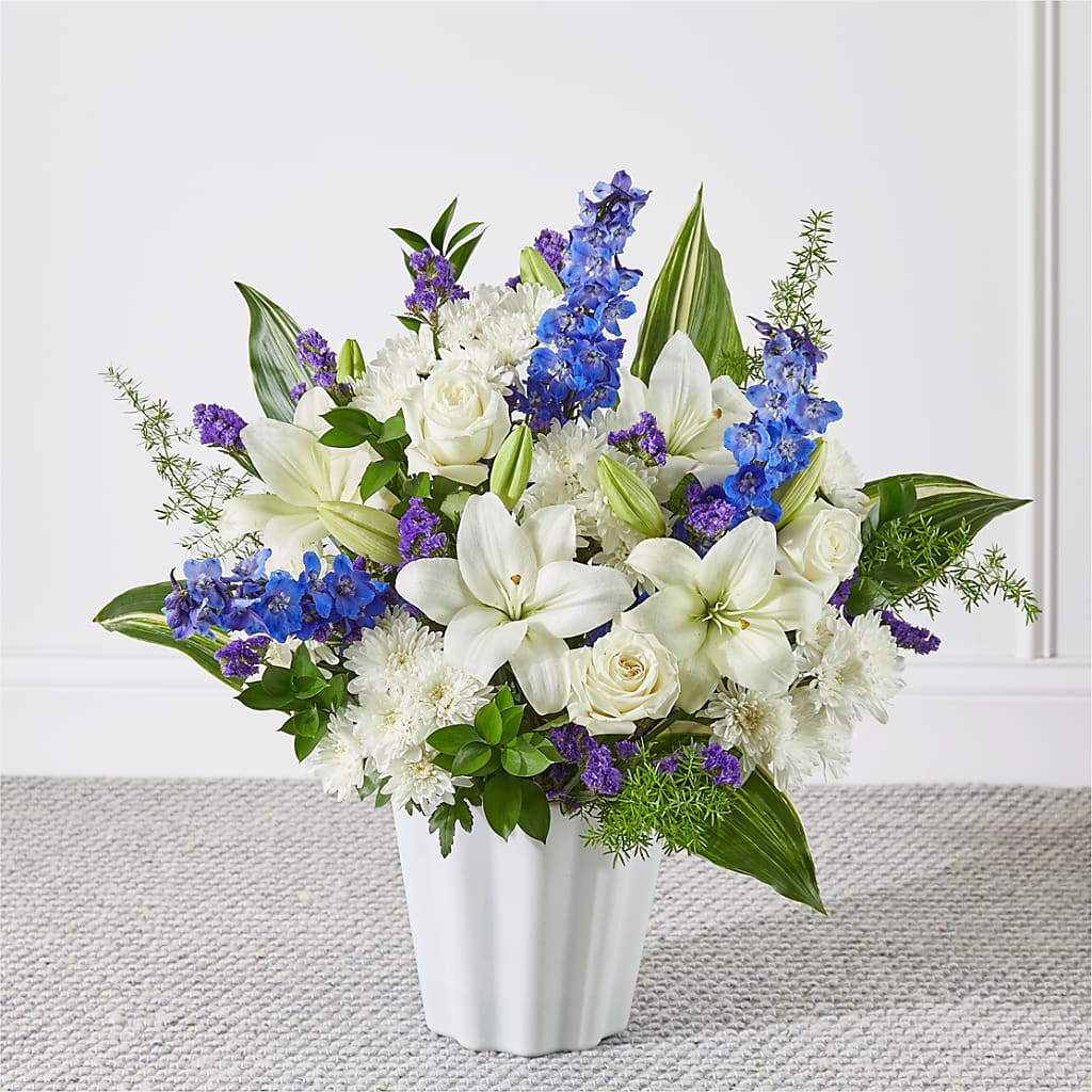 Take Comfort Floor Basket – Flowers From The Heart Auburn, Auburn MI