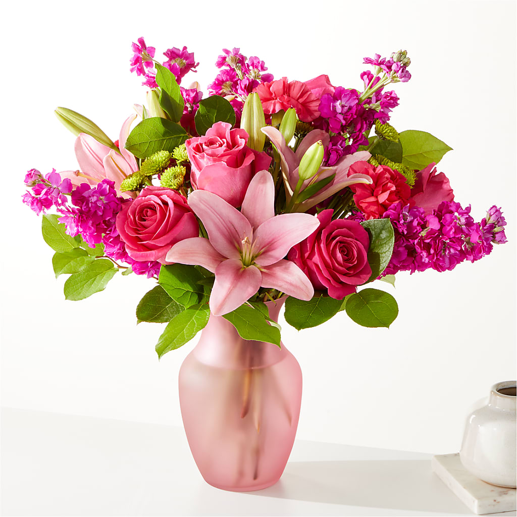 Watermelon Crush Bouquet – Flowers From The Heart Auburn, Auburn MI
