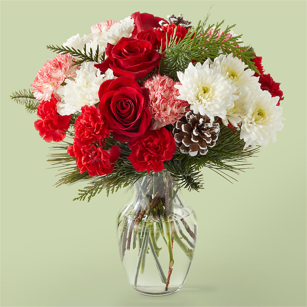 Candy Cane Lane Bouquet – Flowers From The Heart Auburn, Auburn MI