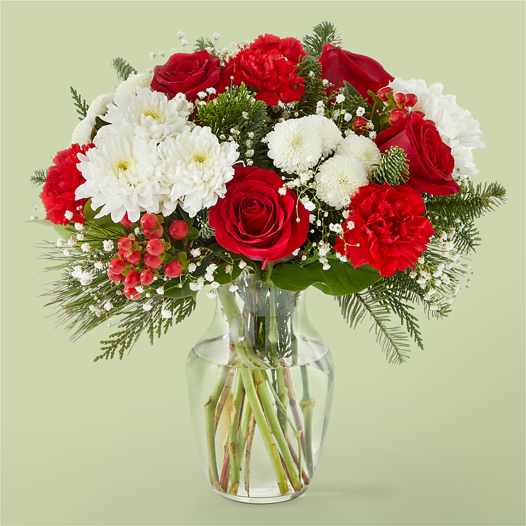 Chance of Flurries Bouquet – Flowers From The Heart Auburn, Auburn MI