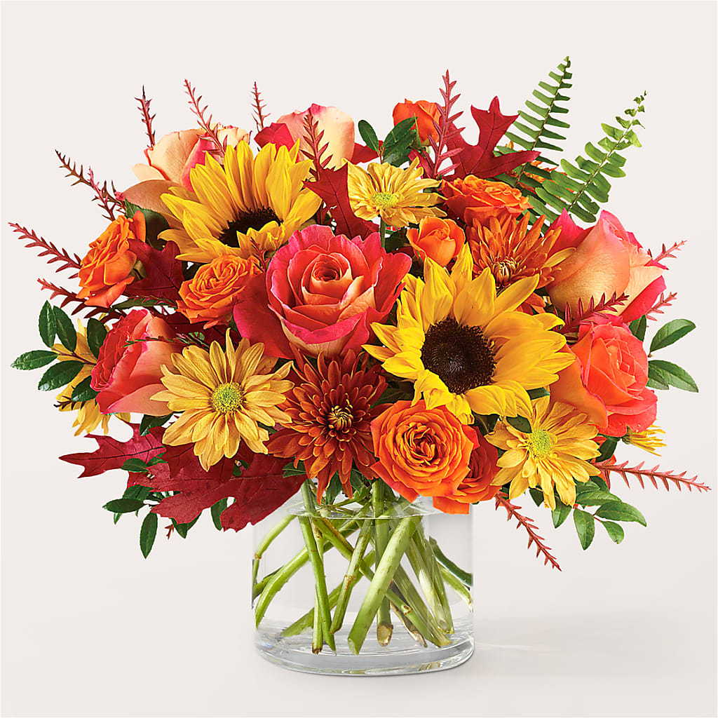 Fall Campfire Bouquet – Flowers From The Heart Auburn, Auburn MI