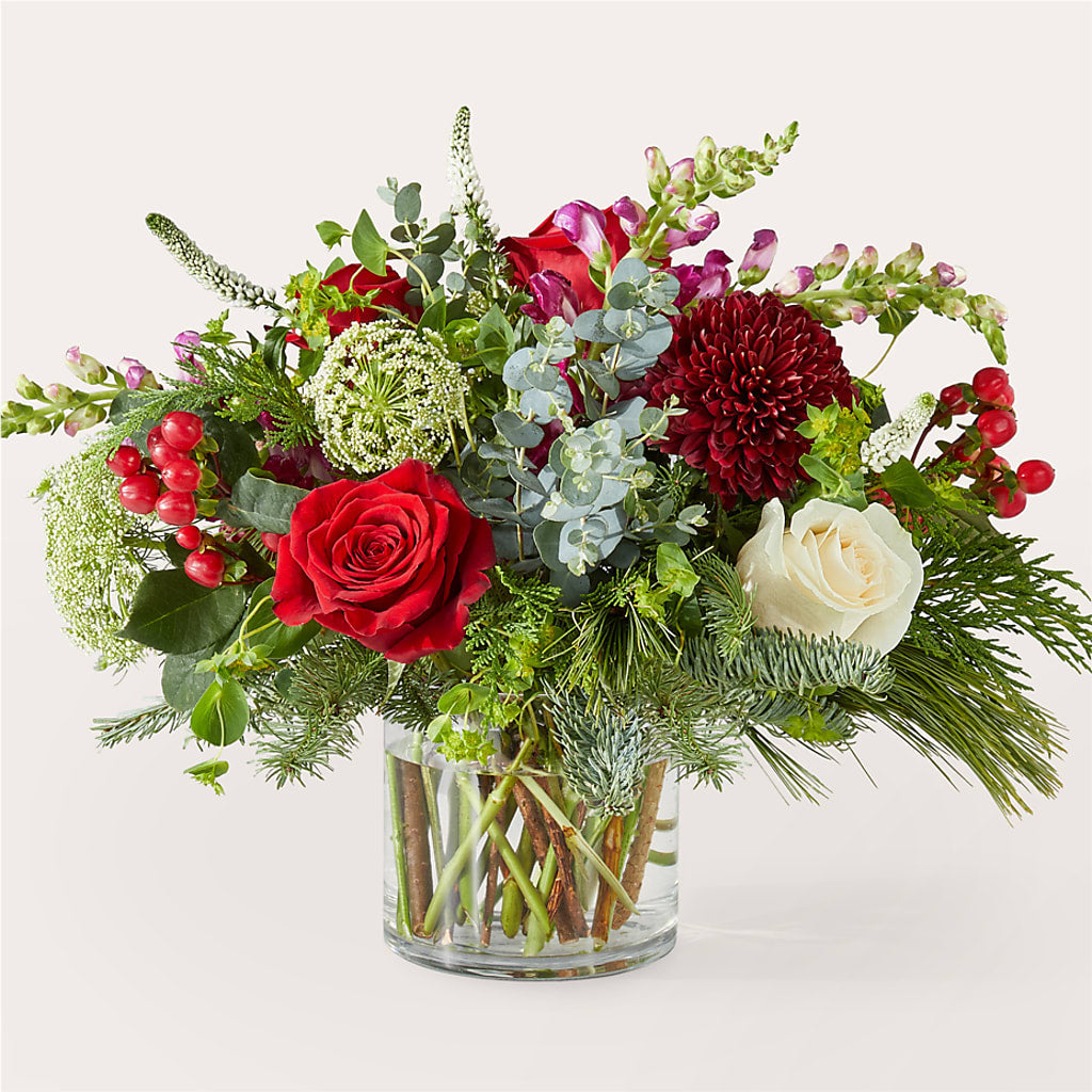 Cranberry Fizz Bouquet – Flowers From The Heart Auburn, Auburn MI