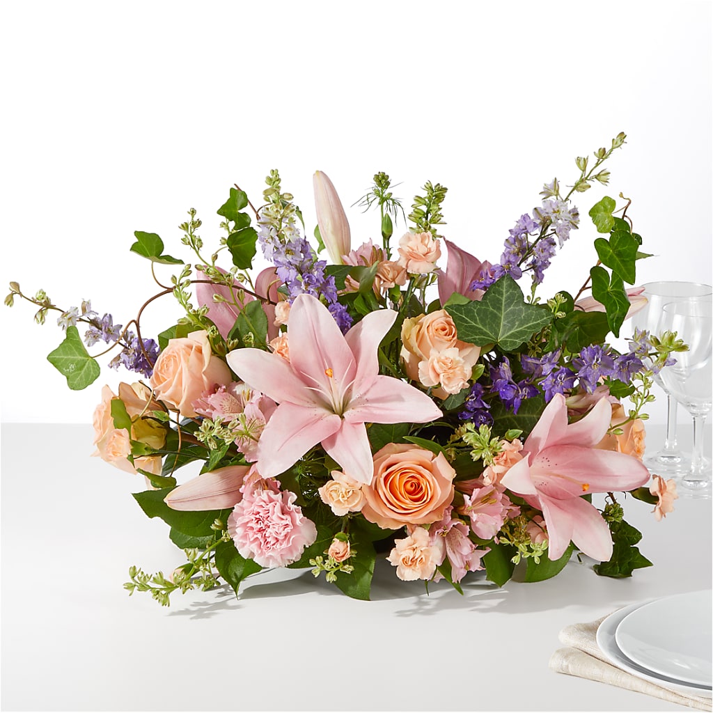 Blossom Time Centerpiece – Flowers From The Heart Auburn, Auburn MI
