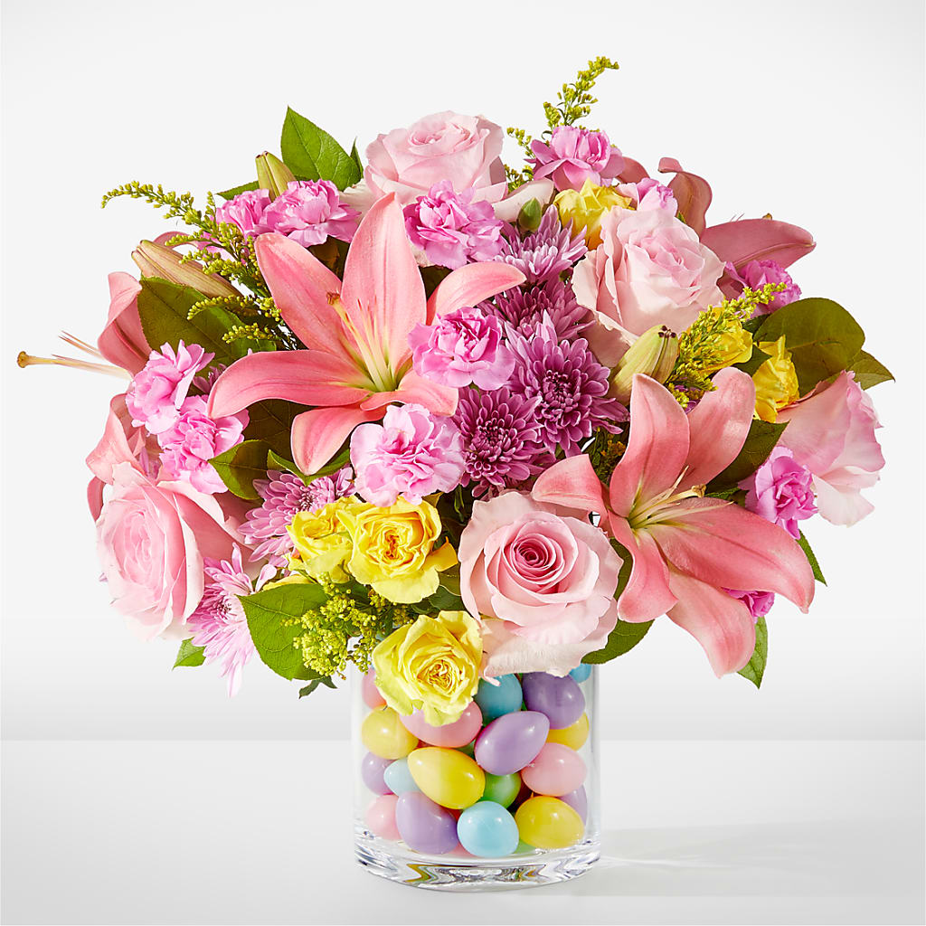 Easter Egg Hunt Bouquet – Flowers From The Heart Auburn, Auburn MI