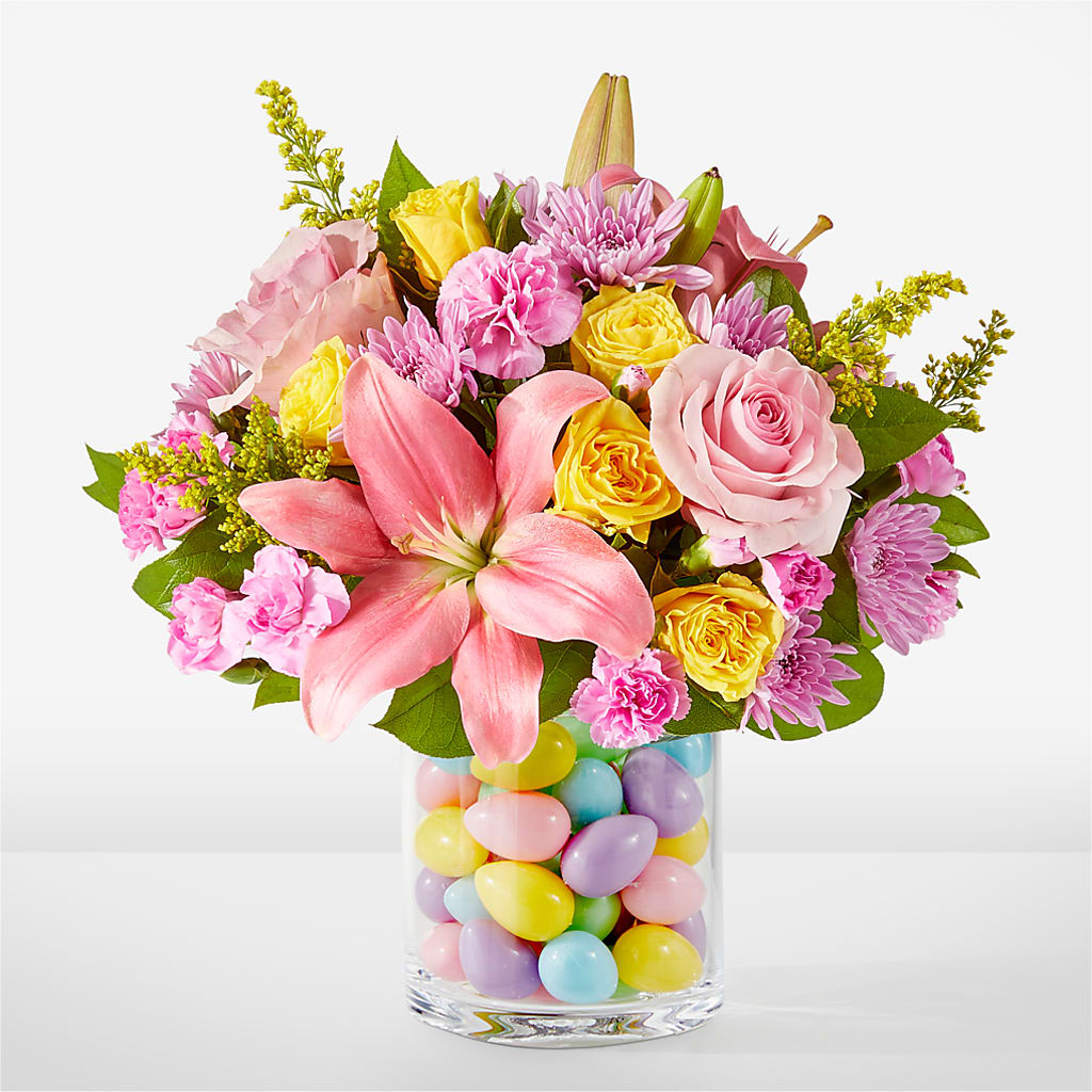 Easter Egg Hunt Bouquet – Flowers From The Heart Auburn, Auburn MI