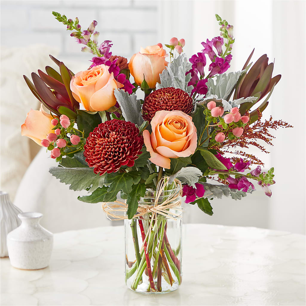 Moody Hues Bouquet – Flowers From The Heart Auburn, Auburn MI