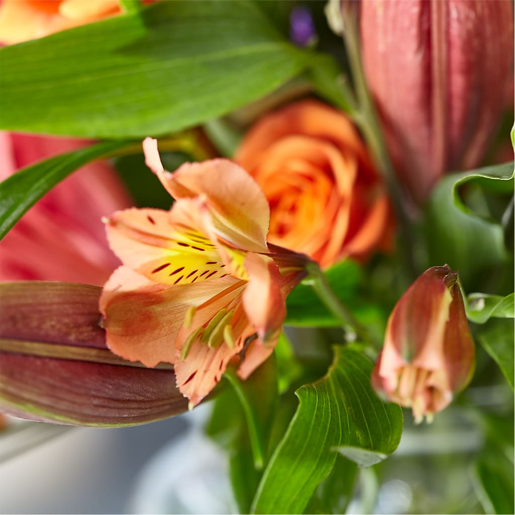Bold & Bright – A Florist Original –  Flowers From The Heart Auburn, Auburn MI
