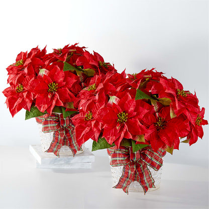 Happiest Holidays Poinsettia Bundle –  Flowers From The Heart Auburn, Auburn MI