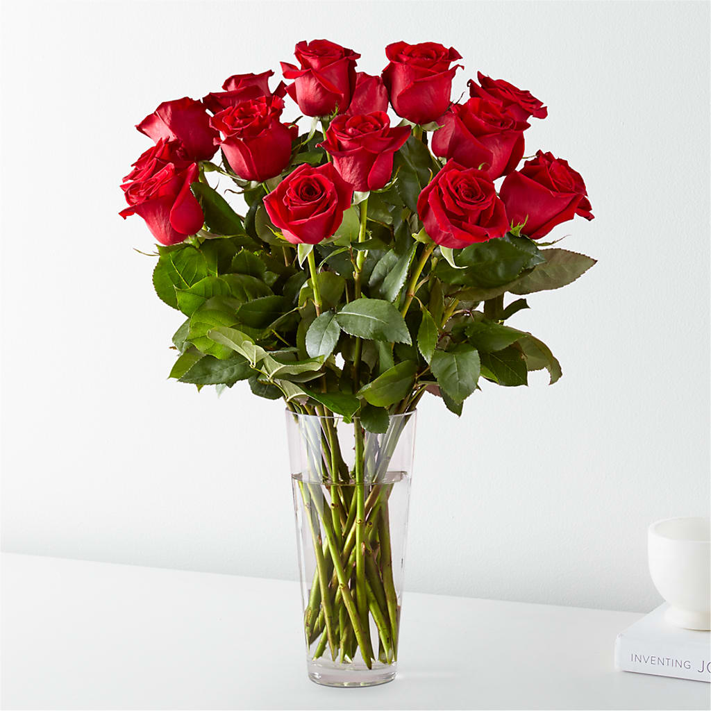Long Stem Red Rose Bouquet –  Flowers From The Heart Auburn, Auburn MI