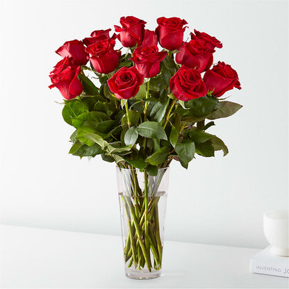 Long Stem Red Rose Bouquet –  Flowers From The Heart Auburn, Auburn MI