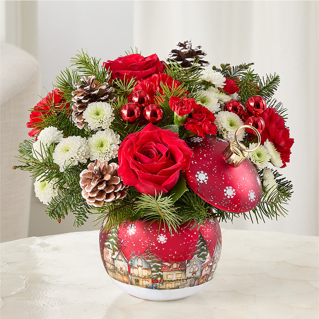 Christmas Carols Ornament –  Flowers From The Heart Auburn, Auburn MI