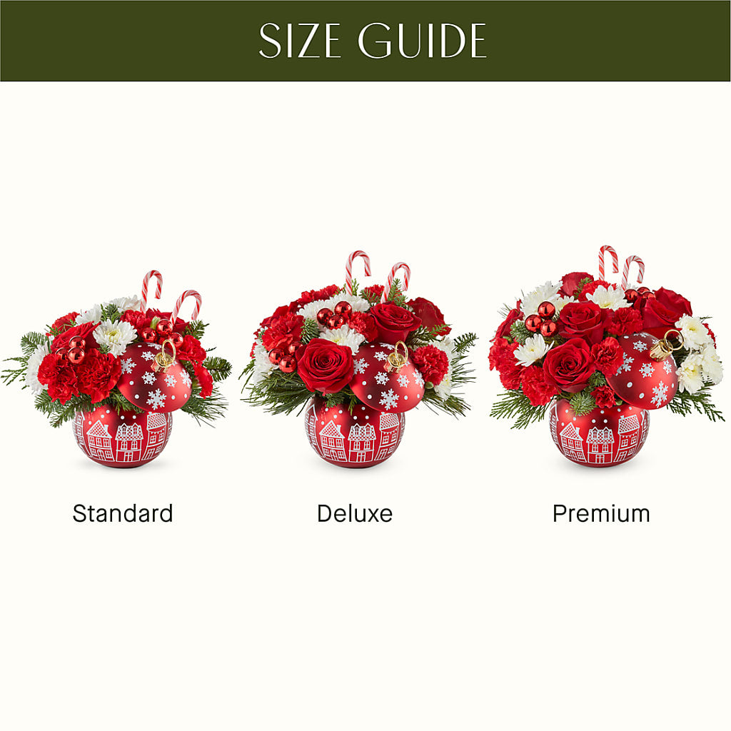 Cheer in the Air Ornament –  Flowers From The Heart Auburn, Auburn MI