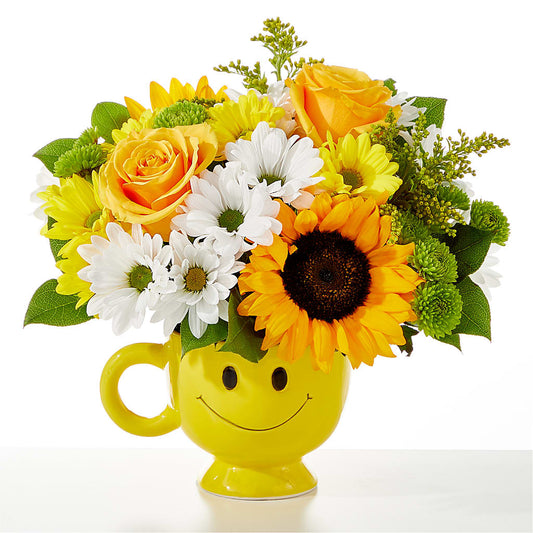 Be Happy Bouquet –  Flowers From The Heart Auburn, Auburn MI