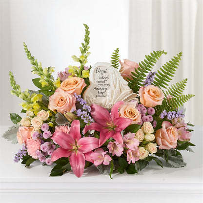 Gentle Light Arrangement –  Flowers From The Heart Auburn, Auburn MI