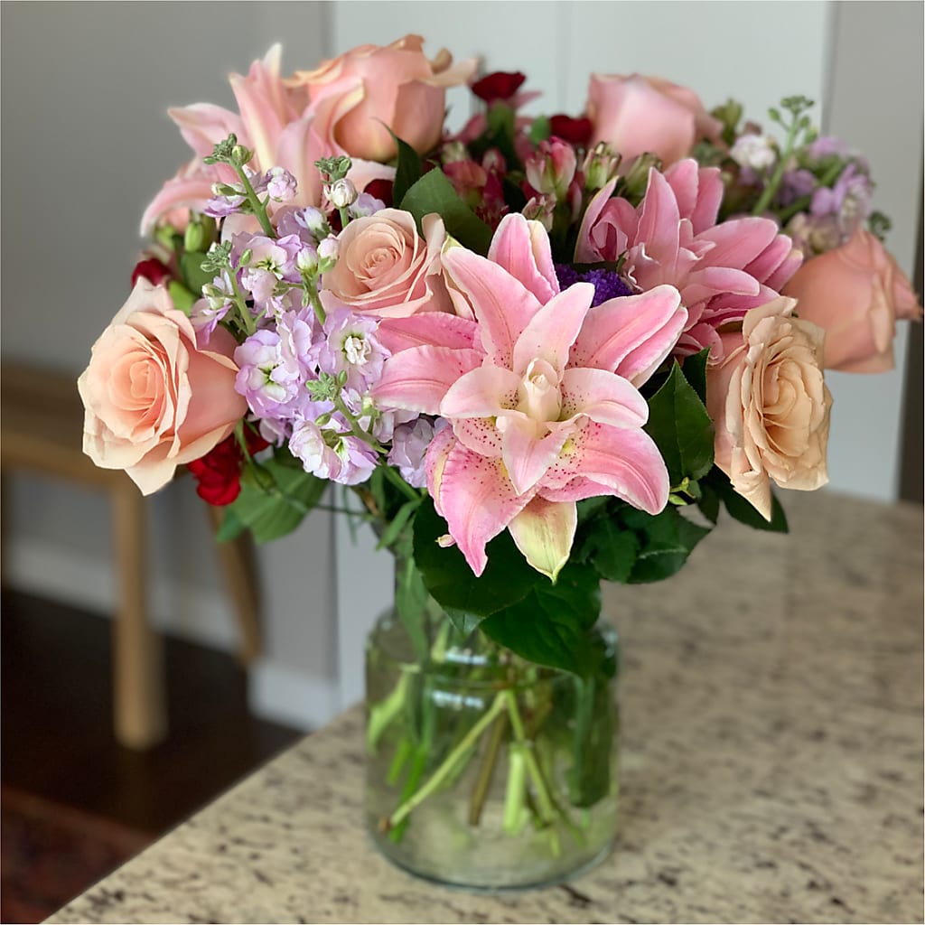 Romantique Bouquet –  Flowers From The Heart Auburn, Auburn MI