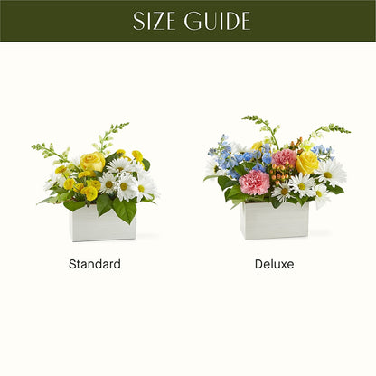 Sun Salutation Box Bouquet –  Flowers From The Heart Auburn, Auburn MI
